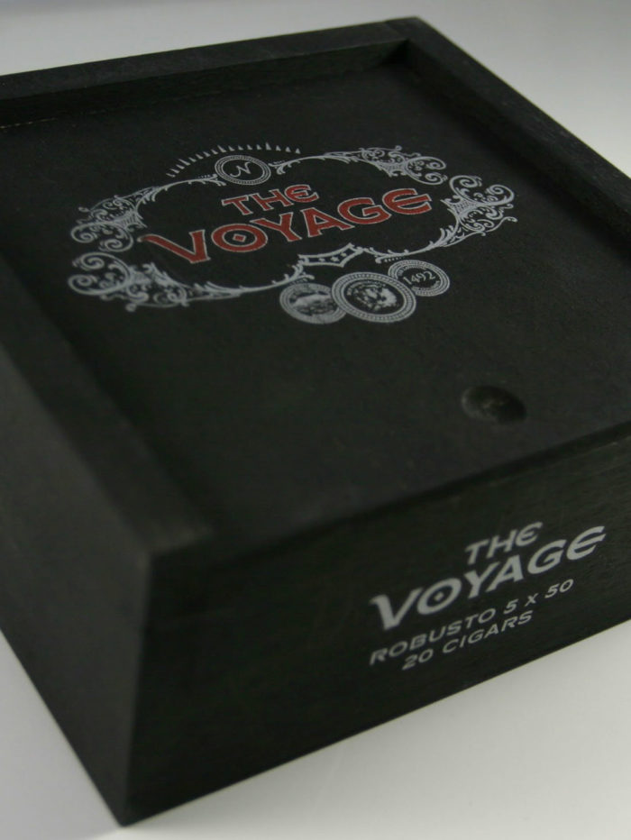 The Voyage cigar box – nautical themed packaging design for Baracoa Cigars