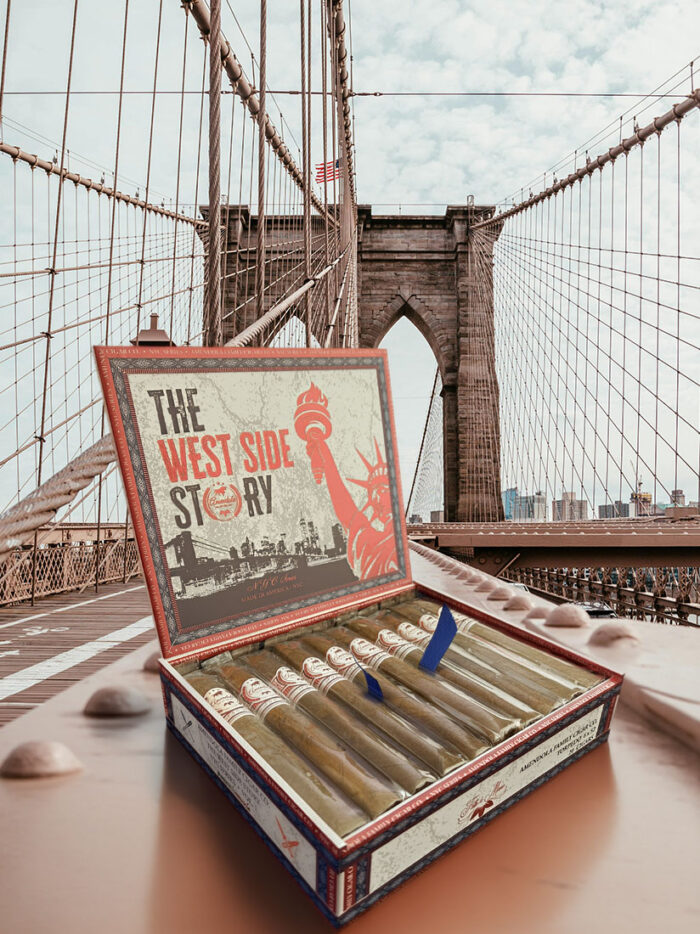 Packaging design and branding for the West Side Story, by Amendola Family Cigar Co.
