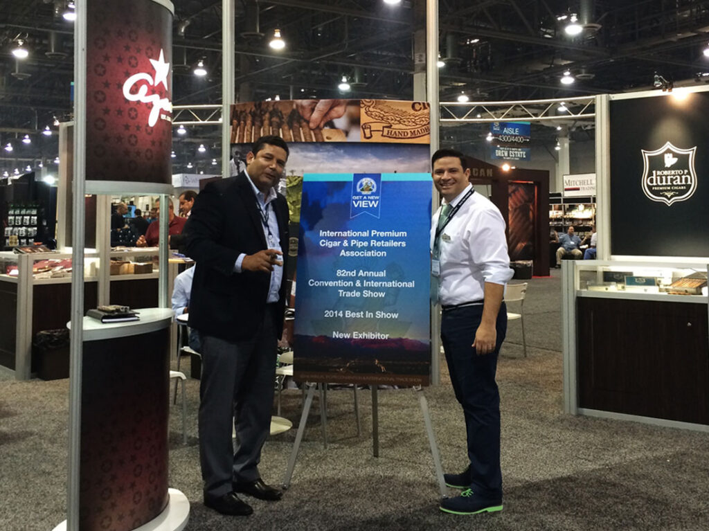 Duran Cigars Booth – Best In Show