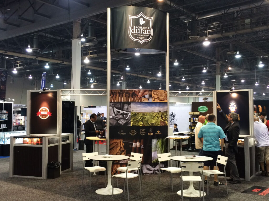 Duran Cigars Booth – Best In Show