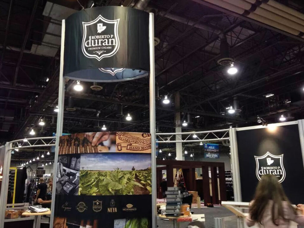 Duran Cigars Booth – Best In Show