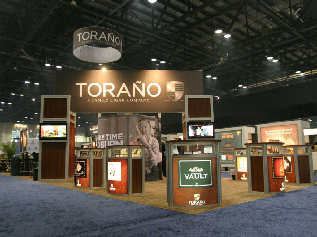 Torano Cigars Trade Show Booth