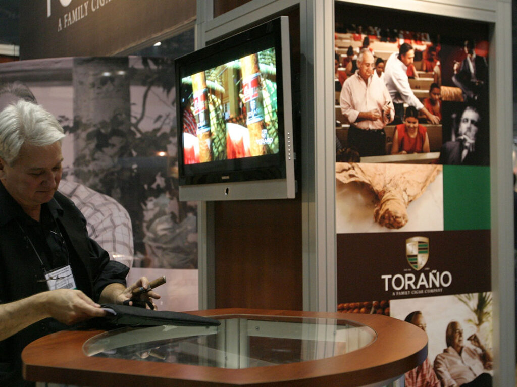 Torano Cigars Trade Show Booth