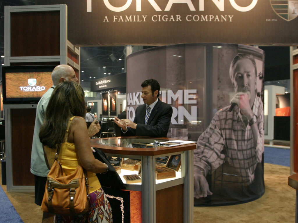 Torano Cigars Trade Show Booth